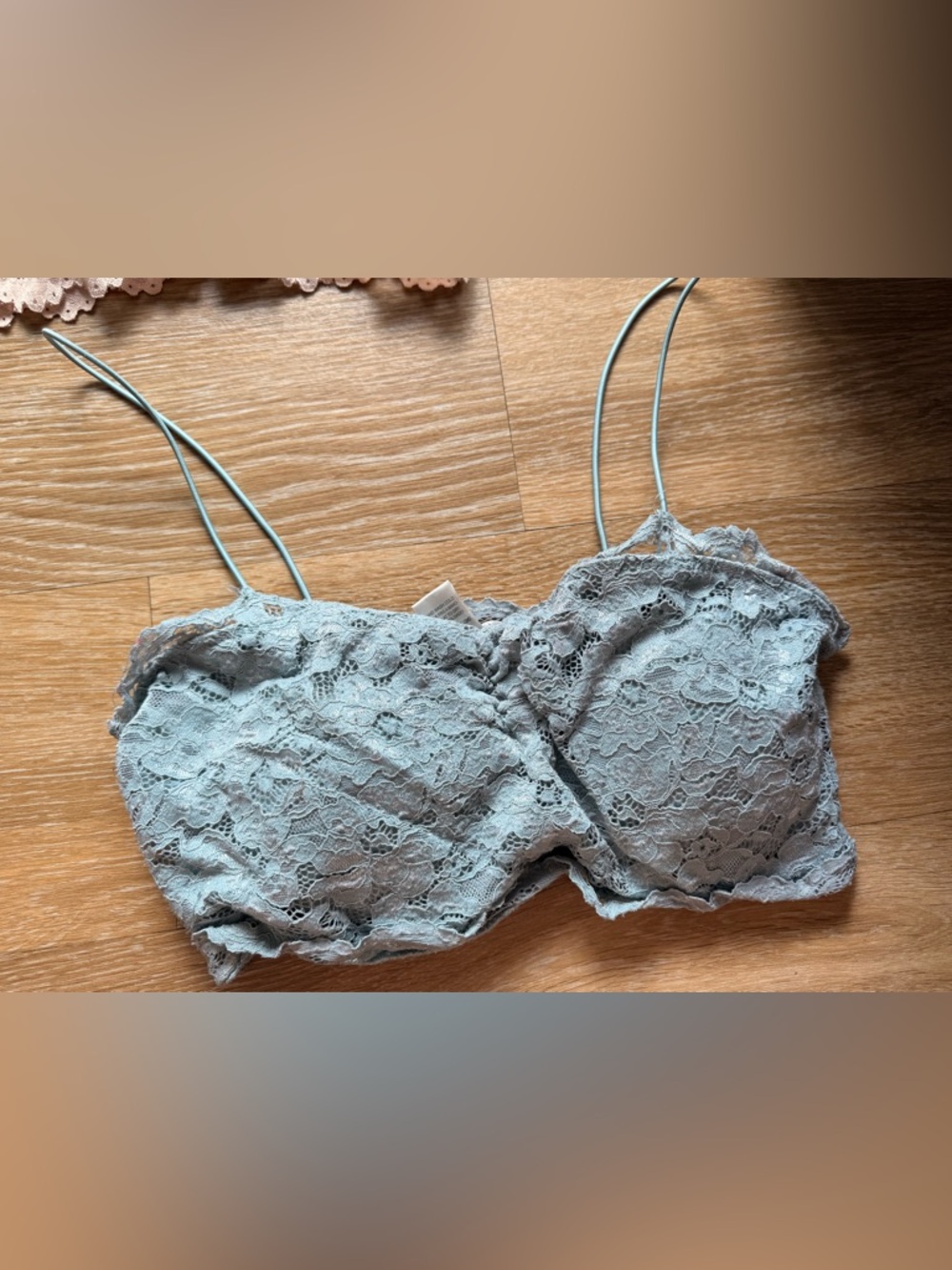 Bozzolo Lace Bralette in Sage Green
